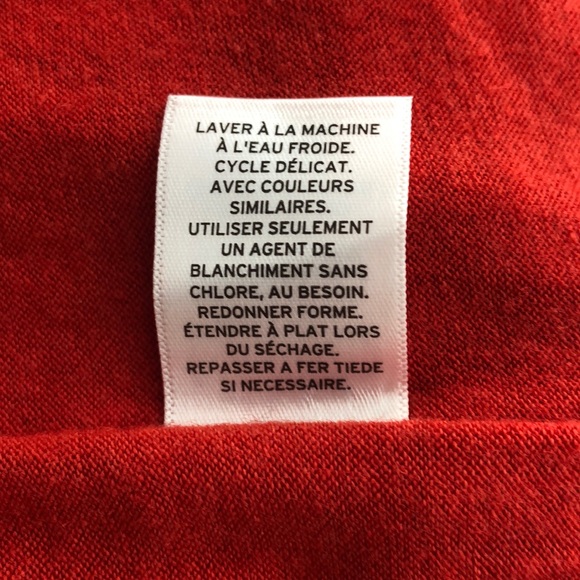 Something Navy Red Knit Long Sleeve Dress, NWT - Picture 10 of 10